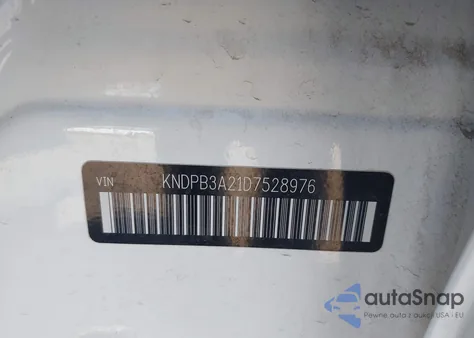 2013 Kia Sportage Lx z USA, uszkodzony, nr VIN KNDPB3A21D7528976